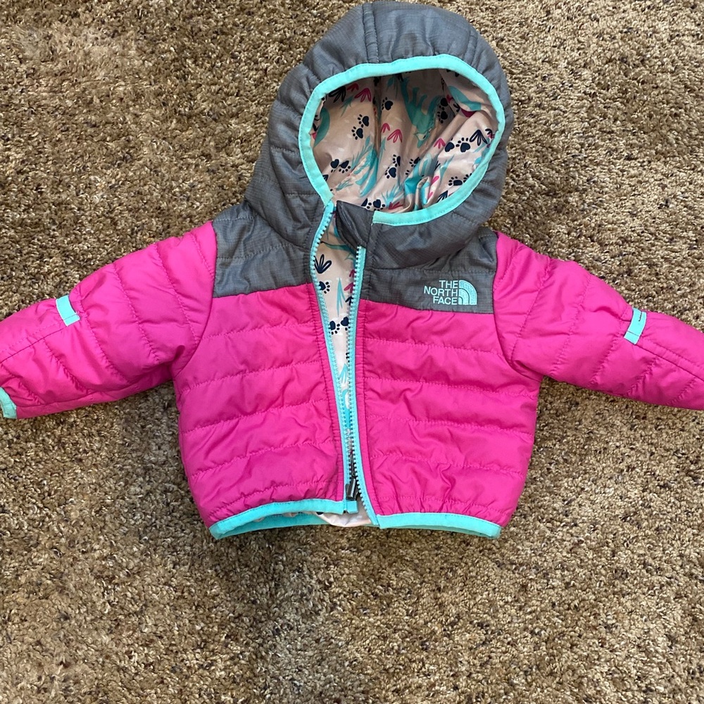 The North Face jacket 3-6 months
